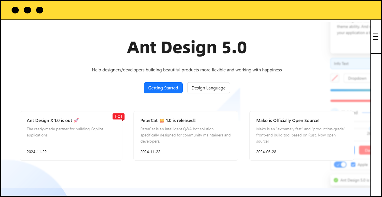 Ant Design cover
