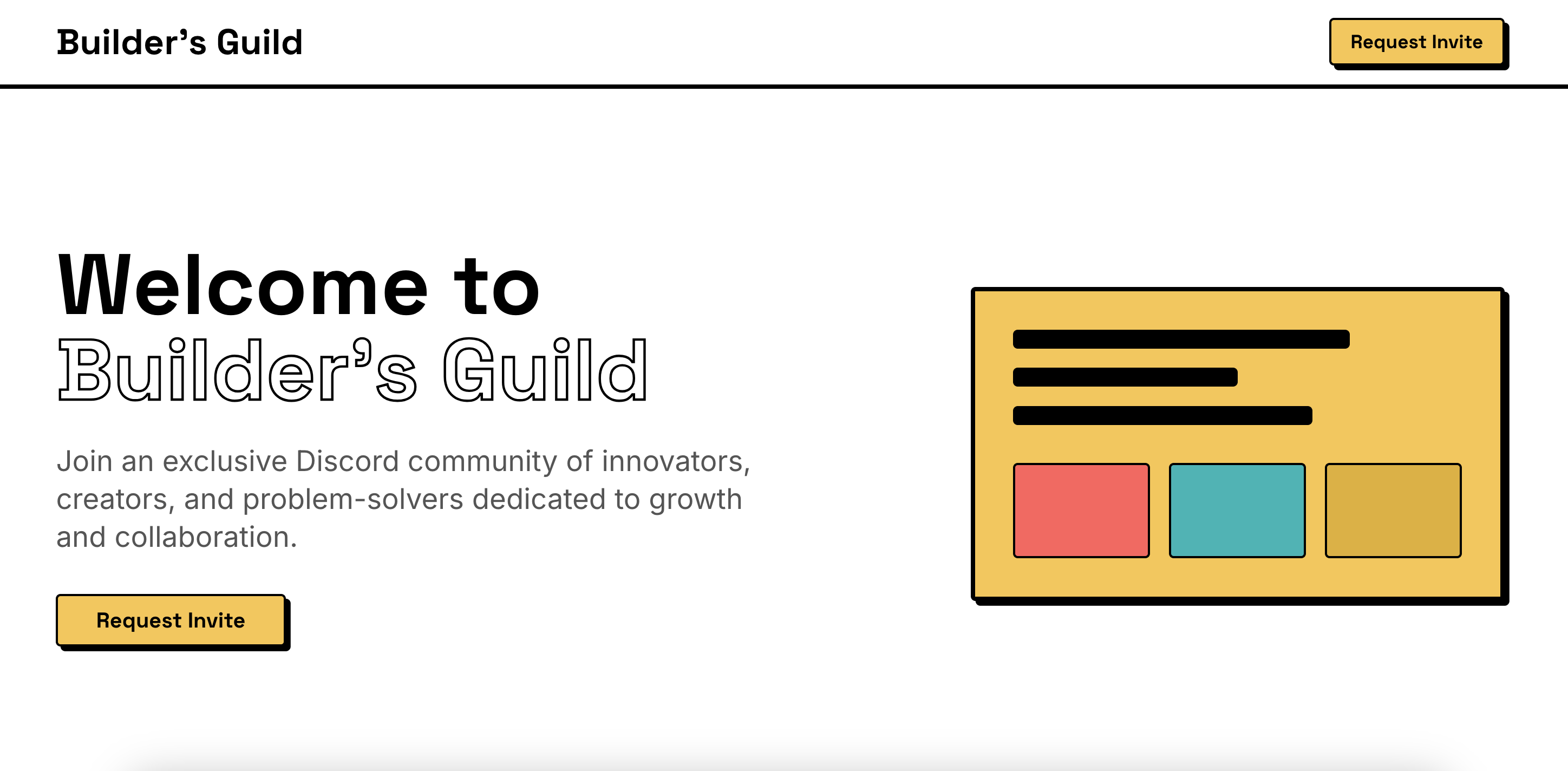 Screenshot of Builders Guild